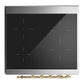 Ilve UMIB30NR3RAG Ilve Umib30Nr3Rag Majestic Iii 30 Inch Induction Range With 4 Elements, 4 Cu. Ft. Oven Capacity (Triple Glass Door, Ral, Brass)