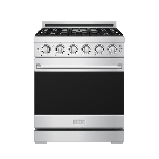 Thor Kitchen RSG30PLP 30 Inch Professional Liquid Propane With Precision Knob Control In Stainless Steel