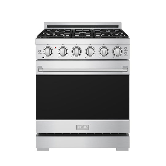 Thor Kitchen RSG30PLP 30 Inch Professional Liquid Propane With Precision Knob Control In Stainless Steel