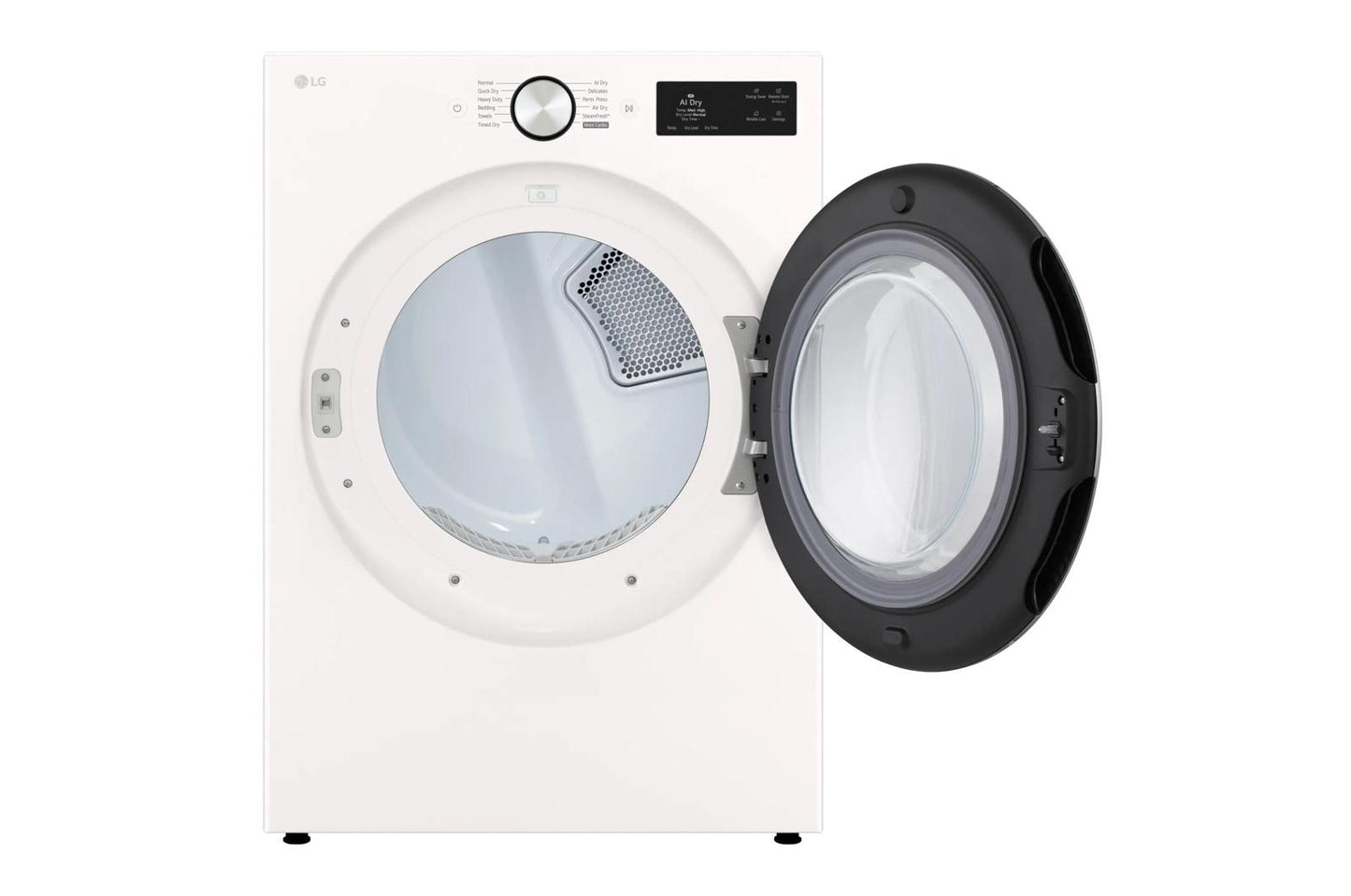 Lg DLGX5801A 7.4 Cu. Ft. Ultra Large Capacity Smart Front Load Gas Dryer With Turbosteam®, Ai Sensing And Hybrid Electronic Controls With Lcd Display