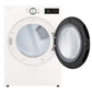 Lg DLGX5801A 7.4 Cu. Ft. Ultra Large Capacity Smart Front Load Gas Dryer With Turbosteam®, Ai Sensing And Hybrid Electronic Controls With Lcd Display