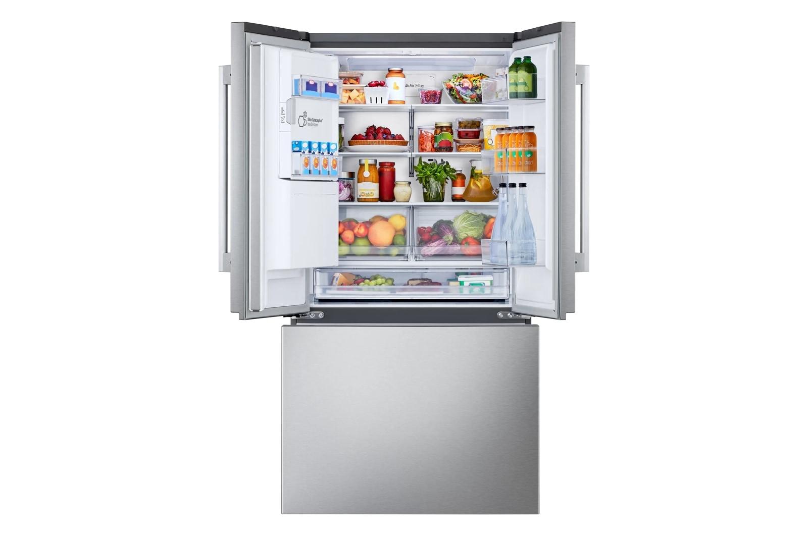 Lg LF24Z6530S Lg Counter-Depth Max™ With Zero Clearance™ 3-Door French Door Refrigerator With Thin Door Design