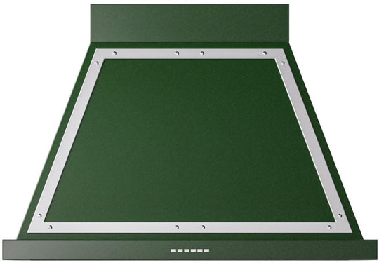 Ilve UANB36EGC Nostalgie 36 Inch Emerald Green Wall Mount Range Hood