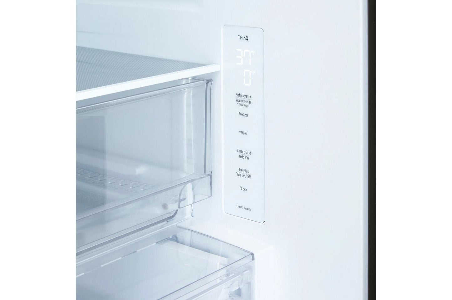 Lg LB26H2200D 26 Cu. Ft. Bottom Freezer Refrigerator