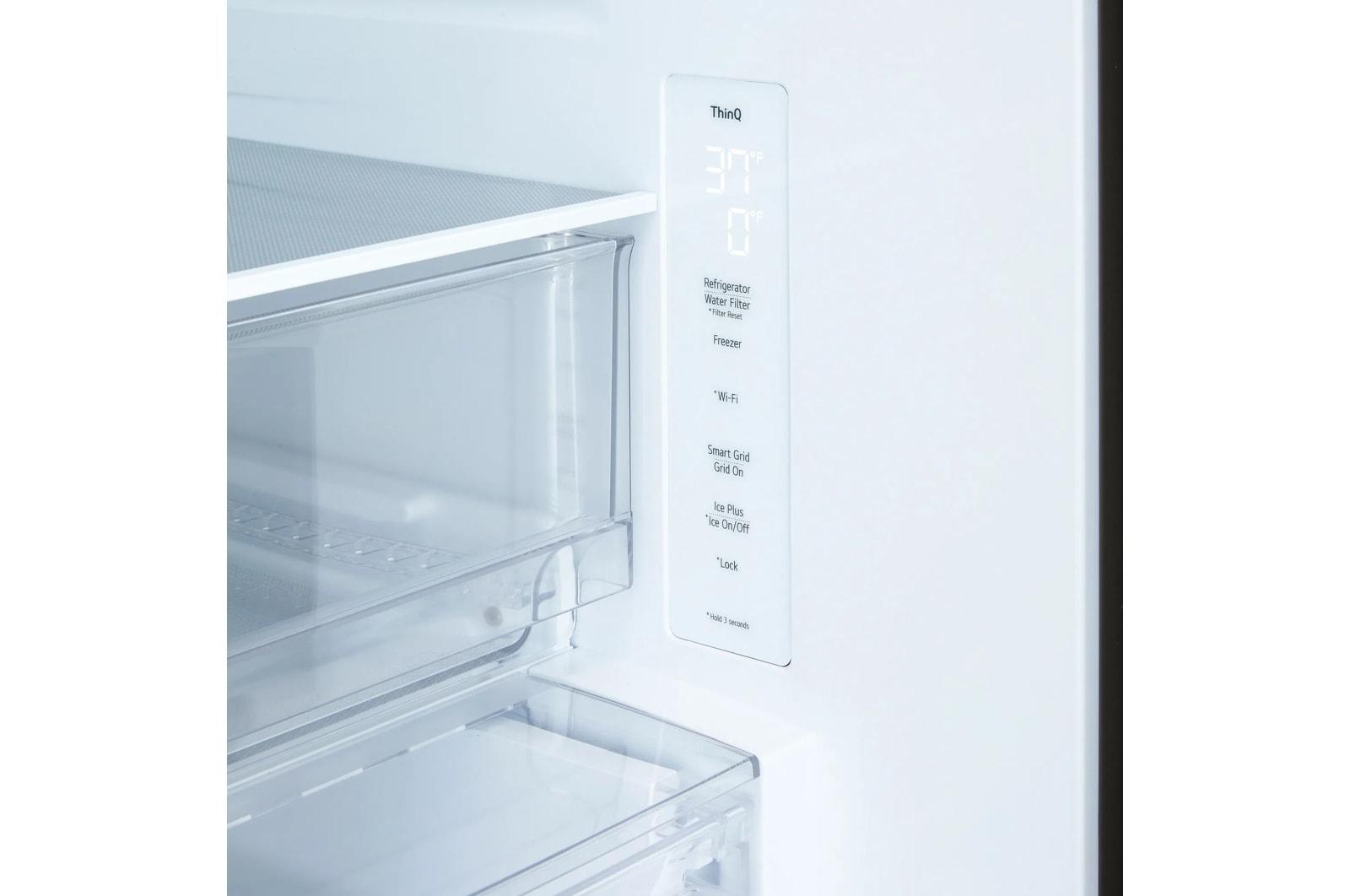 Lg LB26H2200D 26 Cu. Ft. Bottom Freezer Refrigerator