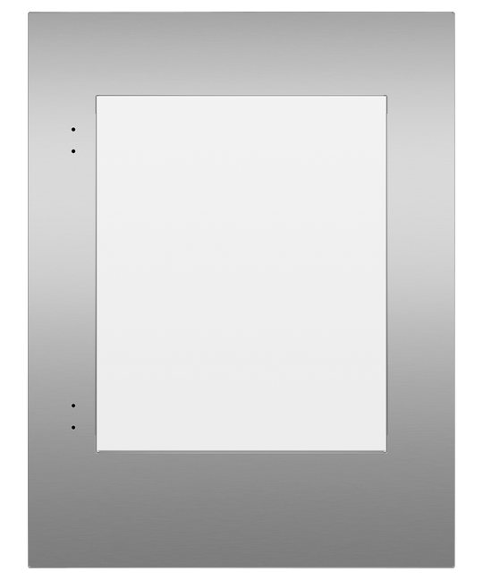 Fisher & Paykel RD2435VR Framed Stainless Right-Hinge Door Panel For Integrated Undercounter Wine & Beverage, 60Cm