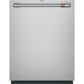 Cafe CDT888P2VS1 Café™ Customfit Energy Star Stainless Interior Smart Dishwasher With Ultra Wash Top Rack And Dual Convection Ultra Dry, Led Lights, 39 Dba