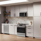 Bosch HGF3050MUC 100 Series, Freestanding Gas Cooker, Stainless Steel