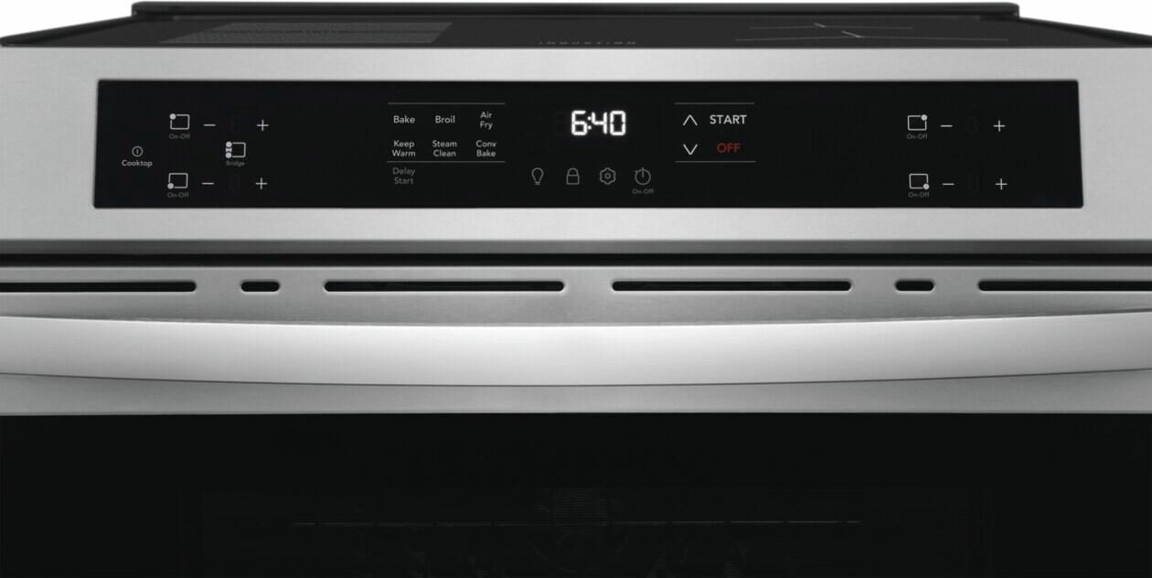 Frigidaire FCFI3082BS 30" Front Control Induction Range With Air Fry