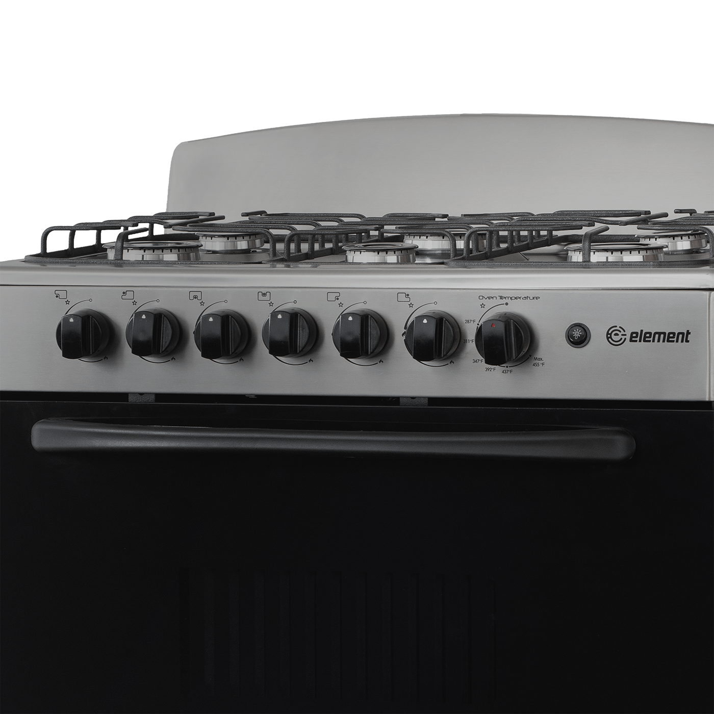 Element Appliance EEGR3A6MCCS Element Electronics 4.0 Cu. Ft. 30", 6-Burner Gas Range (Eegr3A6Mccs)