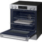 Samsung NSE80H63XRAA Bespoke Smart Slide-In Electric Range Pro Style Design Air Fry Max True Convection