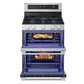 Lg LDGL6924Y 6.9 Cu. Ft. Smart Gas Double Oven Freestanding Range With Probake Convection®, Air Fry & Air Sous Vide