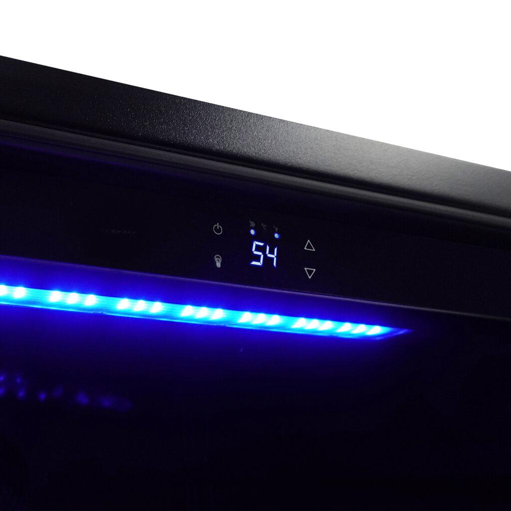 Danby DWC057D1BSS Danby 24" Under Counter Wine Cooler In Black Stainless Steel