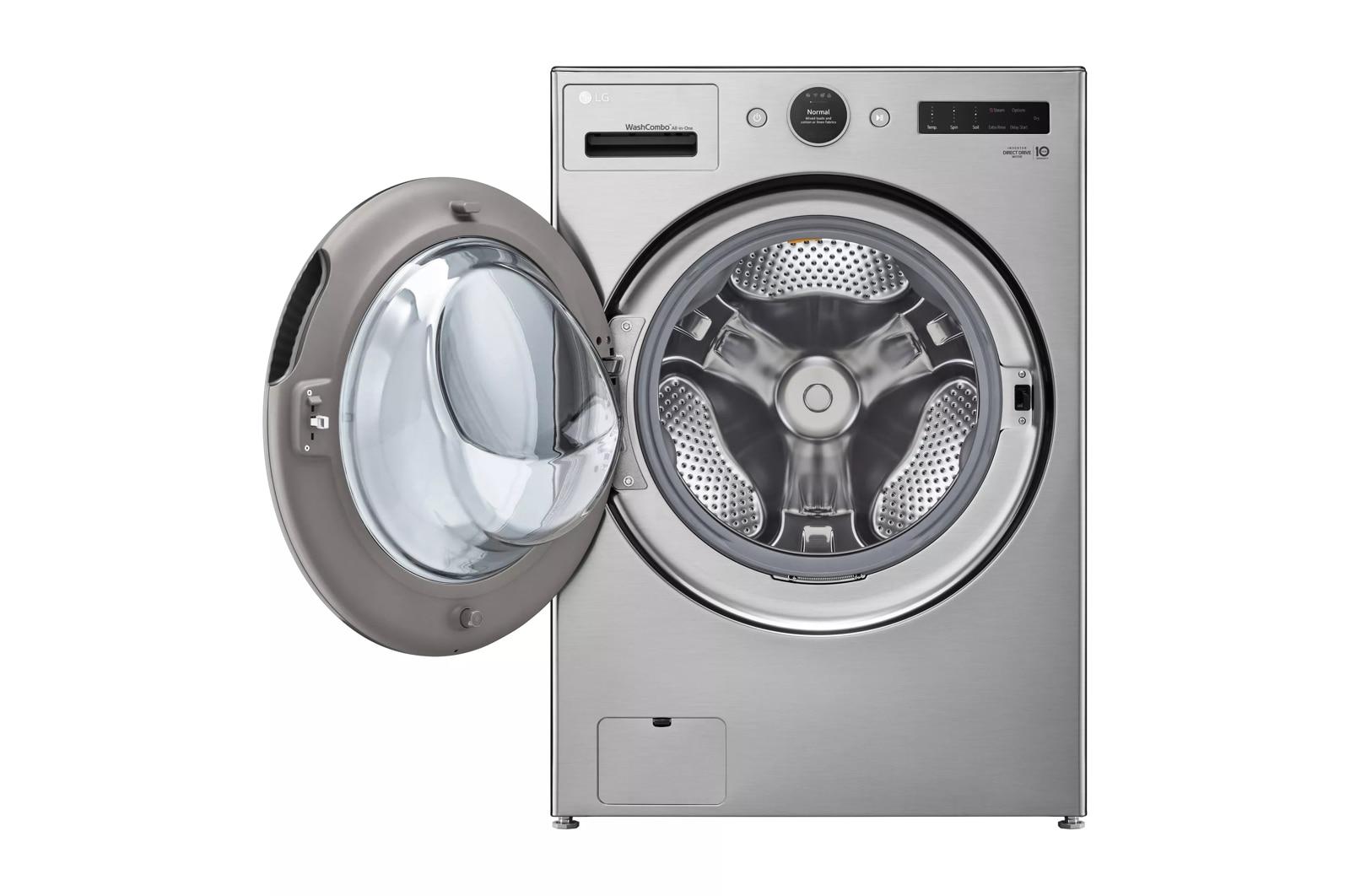Lg WM6998HVA Ventless Washer/Dryer Combo Lg Washcombo™ All-In-One 5.0 Cu. Ft. Mega Capacity With Inverter Heatpump™ Technology And Direct Drive Motor