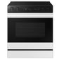 Samsung NSE6DB850012 Bespoke 6.3 Cu. Ft. Smart Slide-In Electric Range With Air Sous Vide & Air Fry In White Glass
