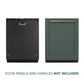 Cafe CDT858I6ZII Café™ Customfit Energy Star® Panel-Ready Stainless Interior Smart Dishwasher With Ultra Wash Top Rack And Dual Convection Ultra Dry™