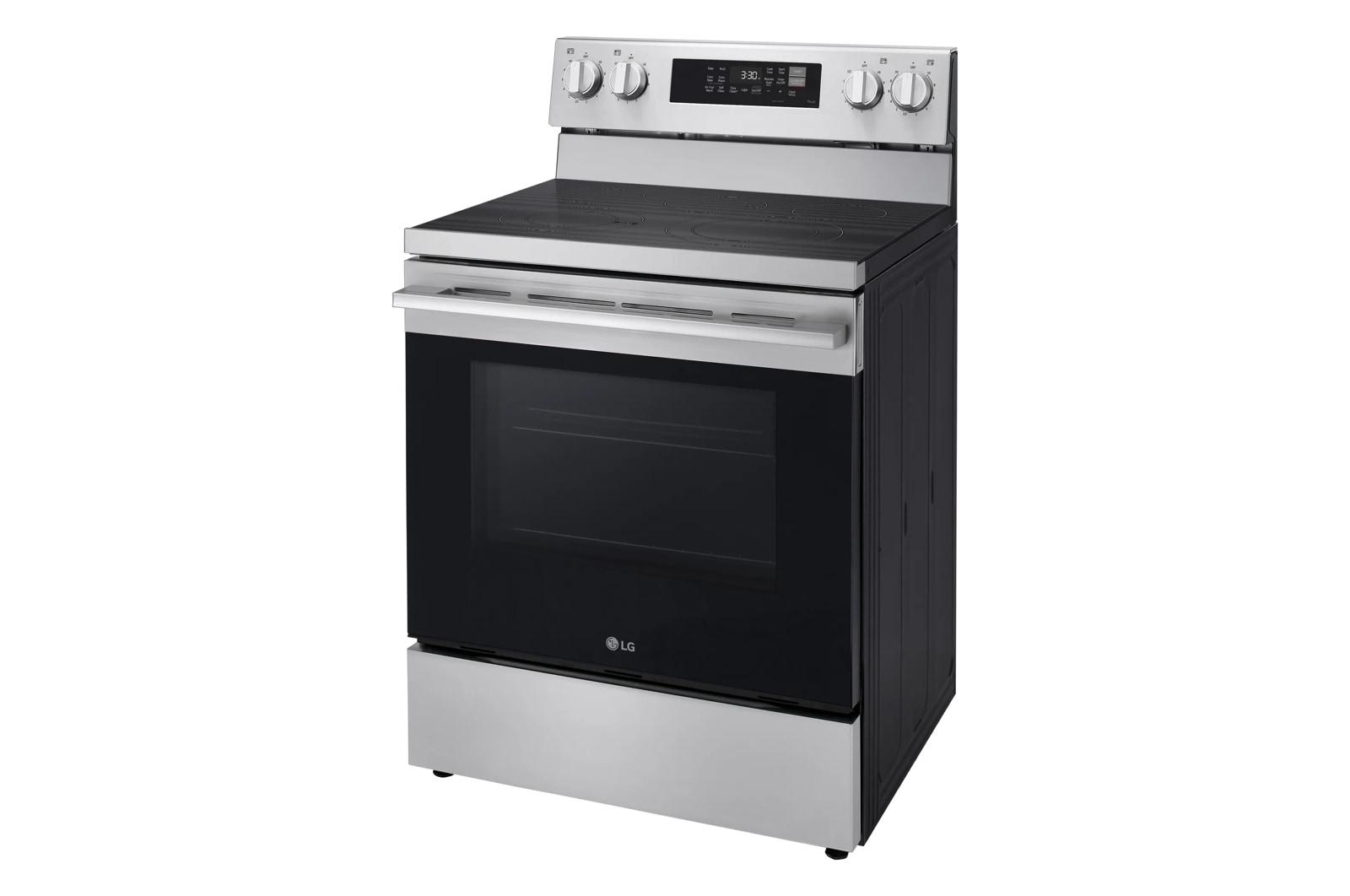 Lg LREN6323YE 6.3 Cu. Ft. Smart Wi-Fi Enabled Probake Convection® Electric Range With Air Fry & Easyclean®