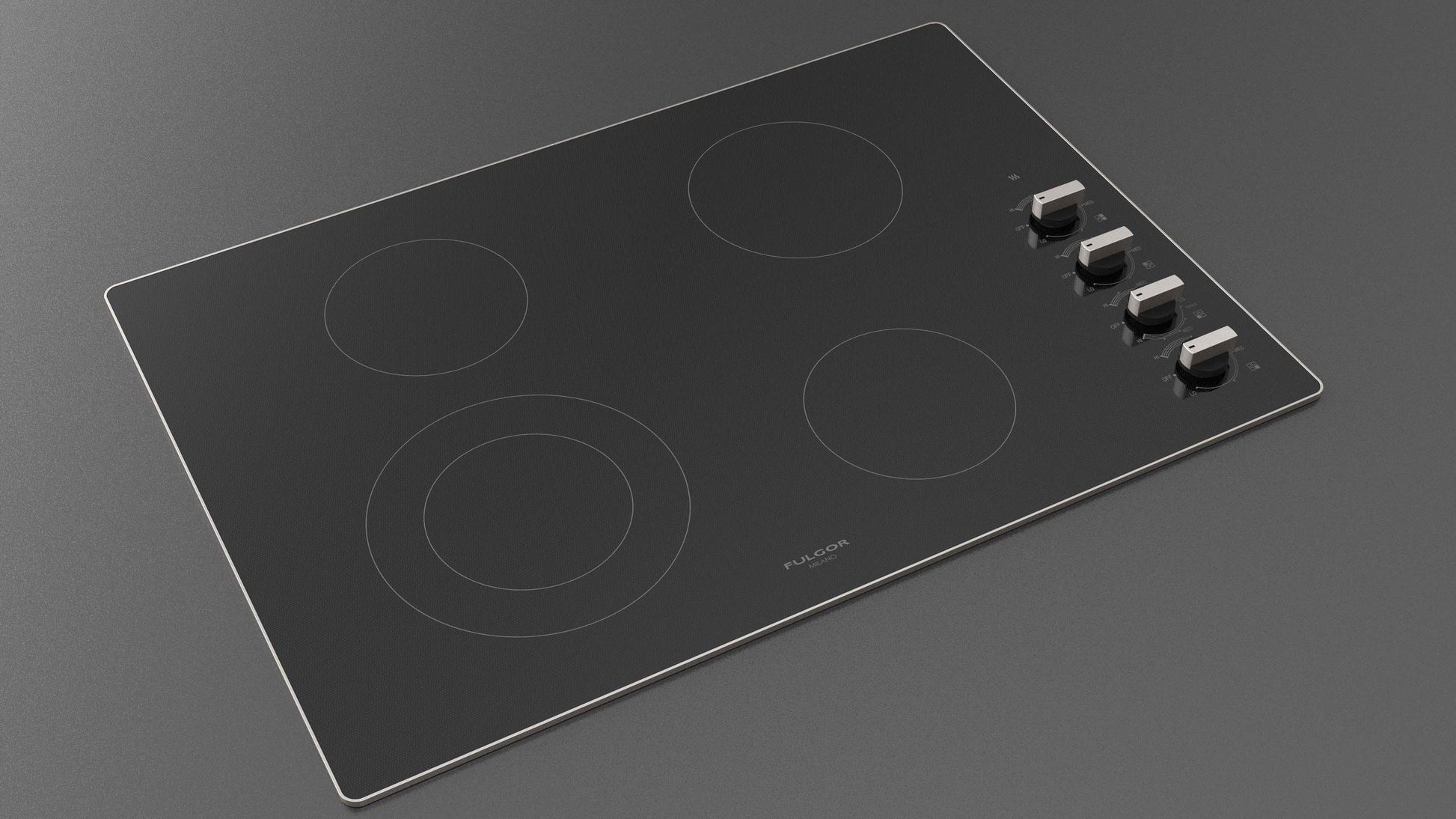 Fulgor Milano F3RK30S2 30" Radiant Cooktop With Knobs