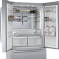 Bosch B36CT84SNS 800 Series, French Door Bottom Freezer, Multi Door, 36'', Brushed Steel (With Anti-Fingerprint)