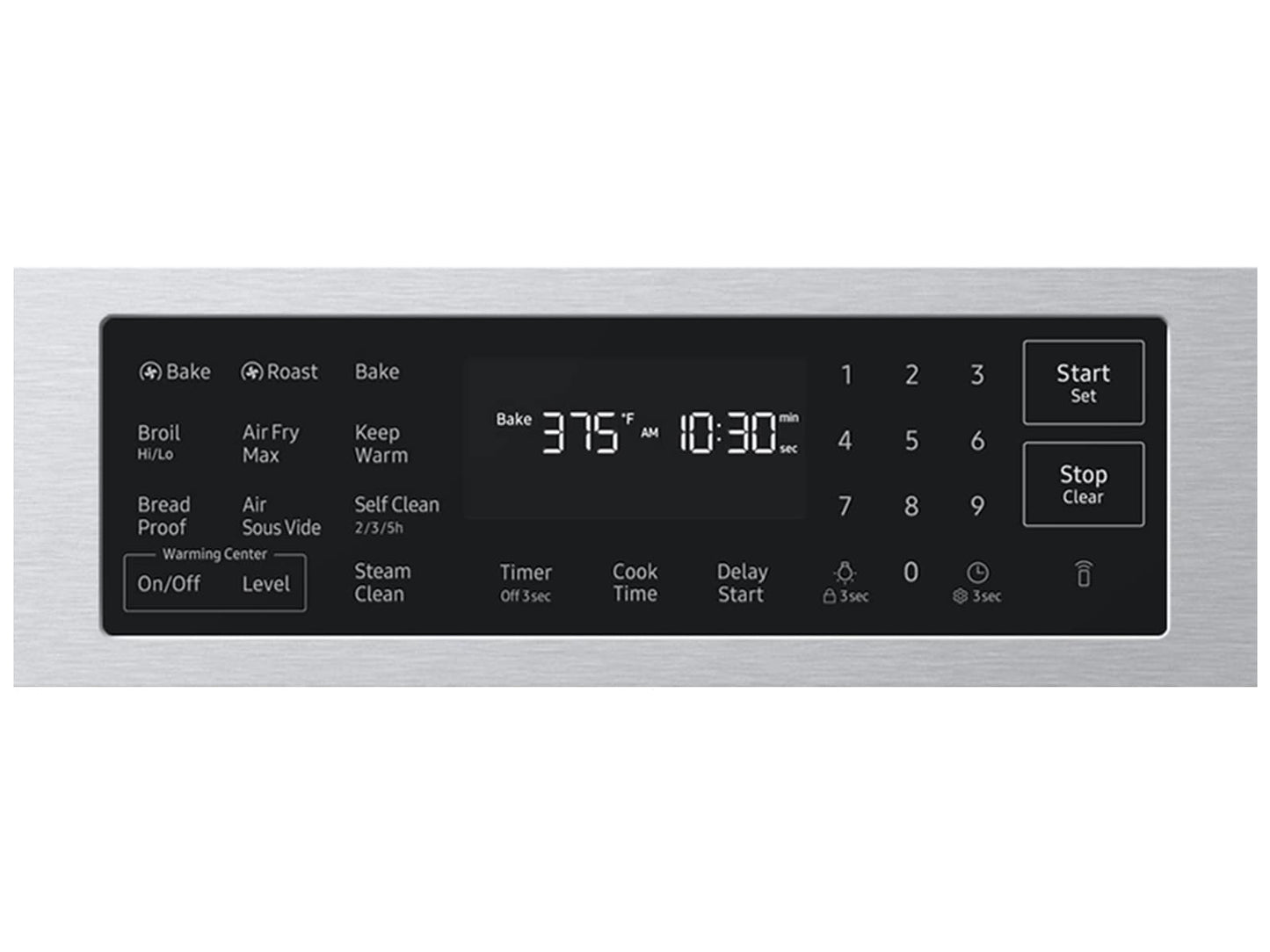 Samsung NSE80H63XRAA Bespoke Smart Slide-In Electric Range Pro Style Design Air Fry Max True Convection