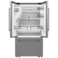 Samsung RF70H30HER Bespoke Ai 3-Door French Door Zero Clearance Fit Dual Auto Ice Maker 29 Cu. Ft.
