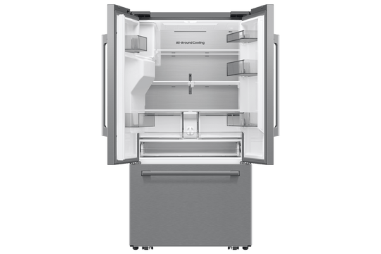 Samsung RF70H30HER Bespoke Ai 3-Door French Door Zero Clearance Fit Dual Auto Ice Maker 29 Cu. Ft.