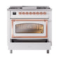 Ilve UN36FNMPWHPLP Ilve Un36Fnmpwhplp Nostalgie Ii Noblesse 36