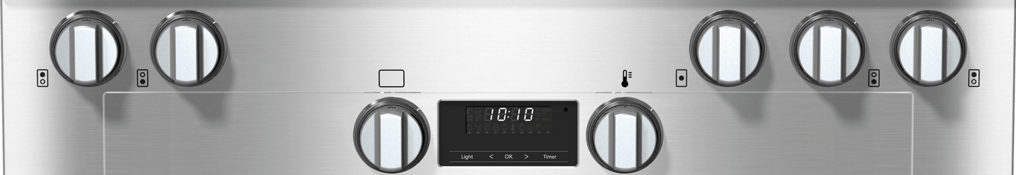 Miele HR14323I Hr 1432-3 I - 36" Range Fully Electric Model With Induction Cooktop And Directselect Controls