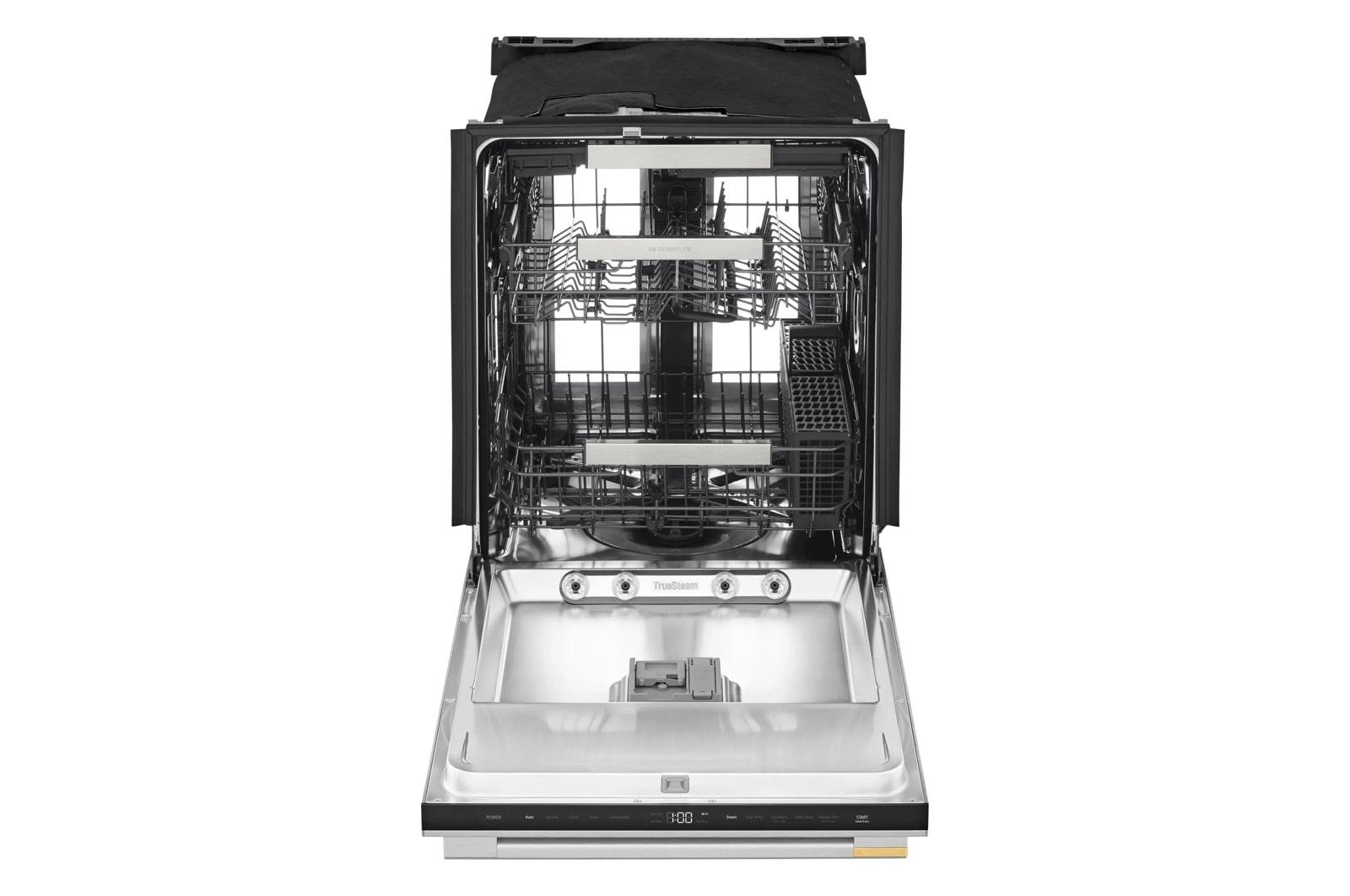 Lg SDNTH981S Lg Signature Flushfit™ Dishwasher With 1-Hour Wash & Dry, Quadwash® Pro, And Dynamic Heat Dry™ With Autovent™ Dry