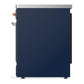 Ilve UMIB30QNR3MBP Ilve Umib30Qnr3Mbp Majestic Iii 30 Inch Induction Range With 4 Elements, 4 Cu. Ft. Oven Capacity (Solid Door, Midnight Blue, Copper)