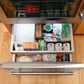 True Caliber TR30RBFRSGA 30 Inch Refrigerator With Bottom Freezer - Door: Stainless Glass - Stainless Steel Finish, Stainless Steel Hardware, Right Hinge