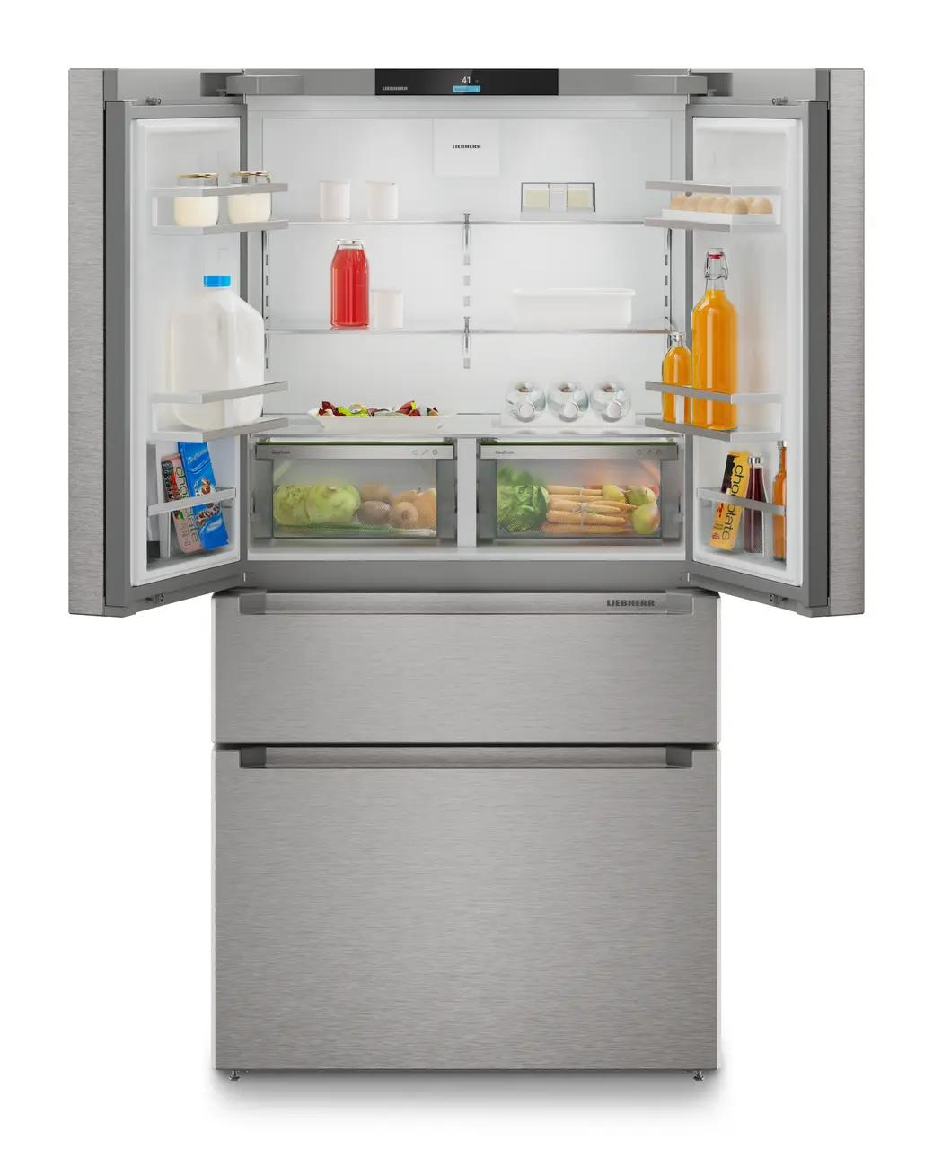 Liebherr FDE36S French Door Fridge-Freezer With 2 Freezer Drawers With Icemaker