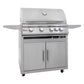 Blaze Grills BLZ4LTE3MGNG Blaze 4-Burner Marine Grade Premium Lte+, With Fuel Type - Natural Gas