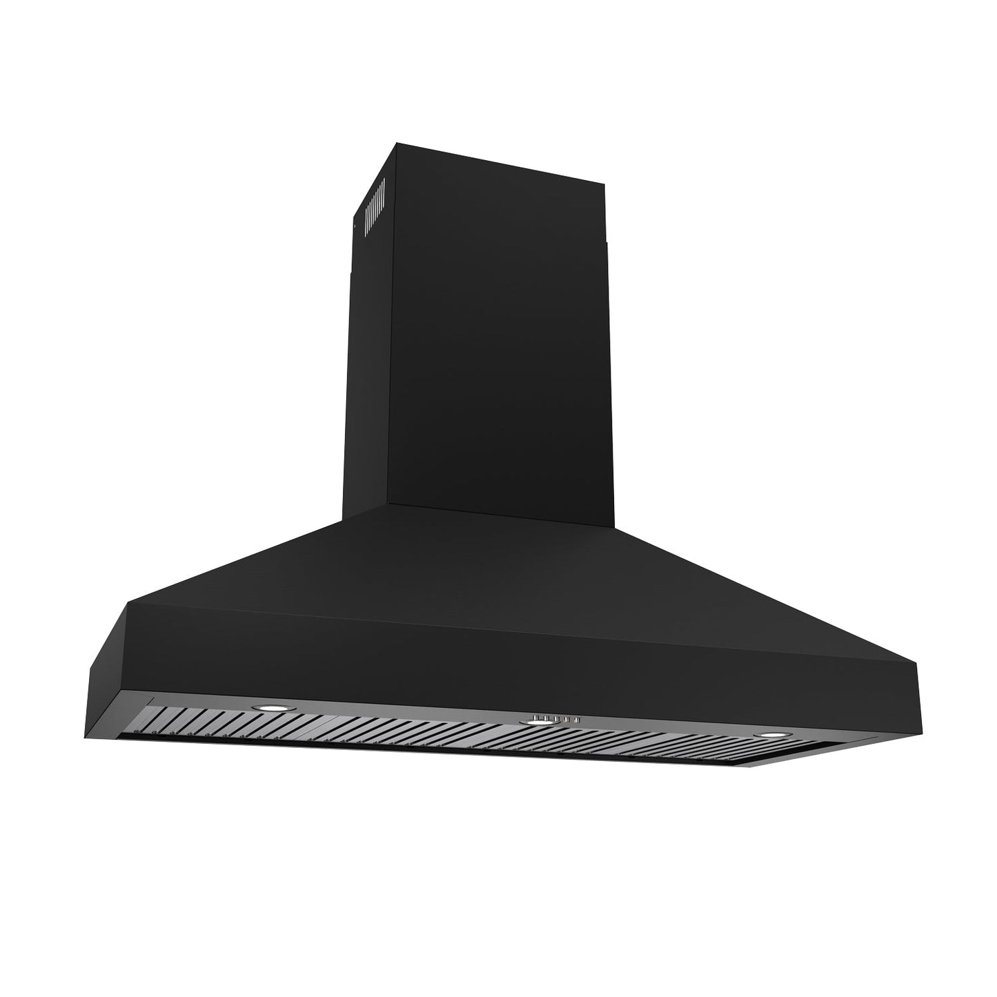 Thor Kitchen TRH48PB 48" Professional Wall Mount Pyramid Range Hood In Black