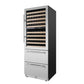 Forno FWCDR669730S Forno Celano 30-Inch Triple Zone Wine And Beverage Cooler, 21.3 Cu.Ft, Stainless Steel