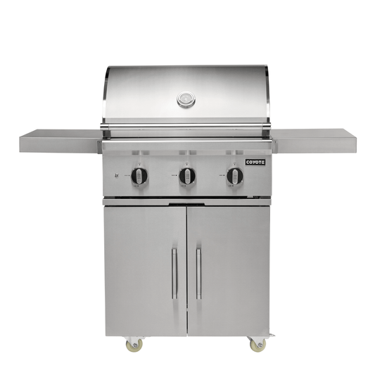 Coyote C3C30LPFS 30" C-Series Lp Grill On Cart