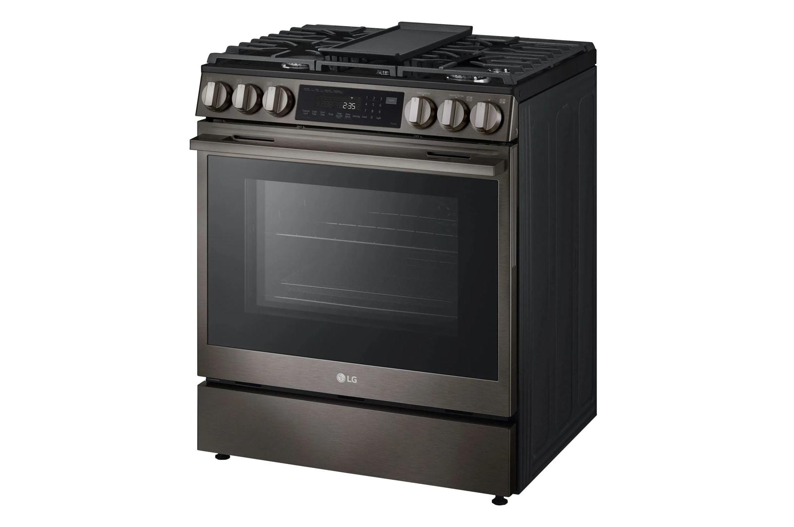 Lg LSGL6335Z 6.3 Cu Ft. Smart Gas Slide-In Range With Probake Convection® Instaview®, And Air Fry