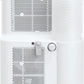 Frigidaire GHPH142AA1 3-In-1 Connected Inverter Portable Room Air Conditioner With Supplemental Heat 14,000 Btu (Ashrae) / 10,000 Btu (Doe)