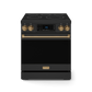 Thor Kitchen RSE30BBRZ 30 Inch Professional Electric Range With Tilt Panel Touch Control In Black/Bronze Gordon Ramsay Series - Rse30B-Brz