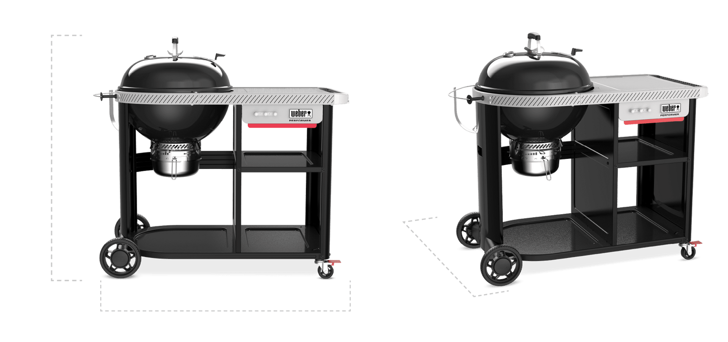 Weber 1501825 22" Performer™ Premium Charcoal Grill - Black