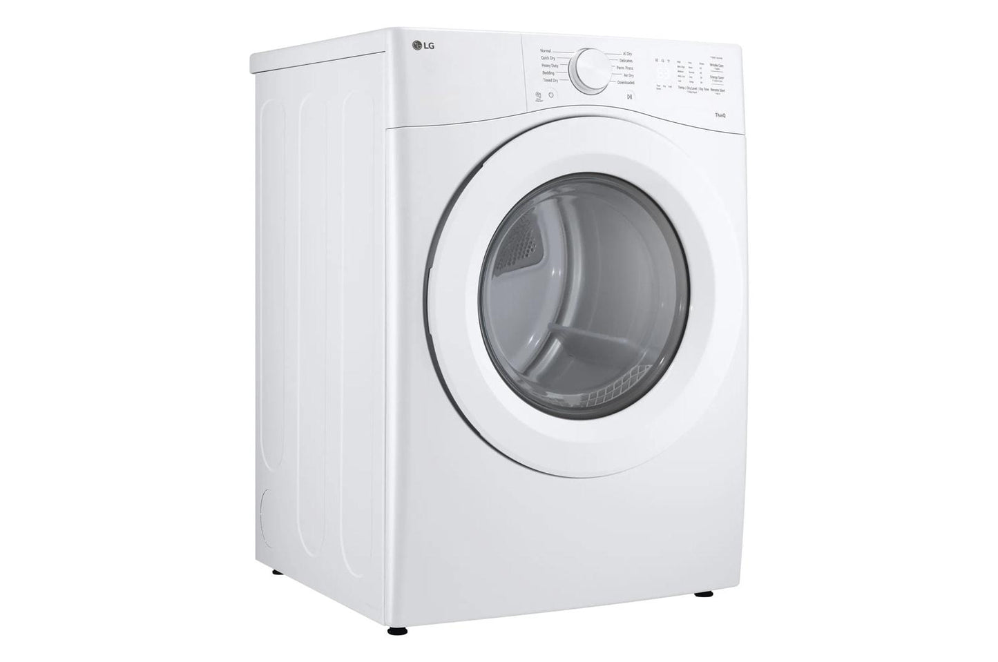 Lg DLE3420W 7.4 Cu. Ft. Ultra Large Capacity Smart Front Load Electric Dryer