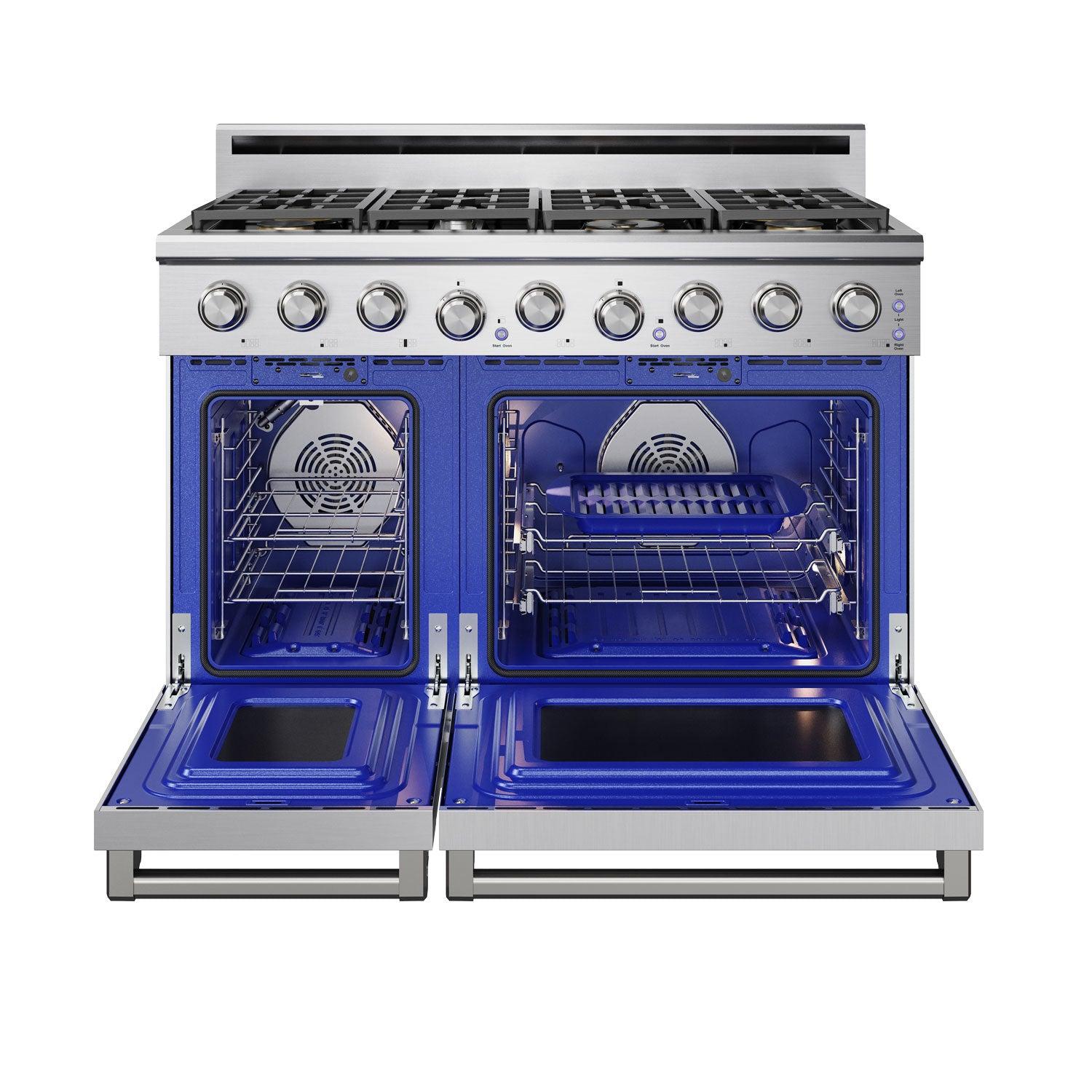 Thor Kitchen XRG48E 48 Inch X Series Professional Freestanding Gas Range