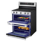 Lg LDEL7324YE 7.3 Cu. Ft. Smart Electric Double Oven Freestanding Range With Probake Convection®, Air Fry & Air Sous Vide