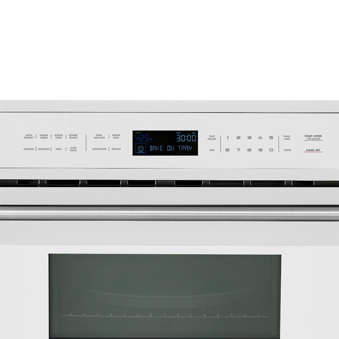 Forno FMWDR309330WHT Oliena Espresso White 30 Inch 1750 Watt Compact Oven & 1000 Watt Microwave, 1.6 Cu. Ft.