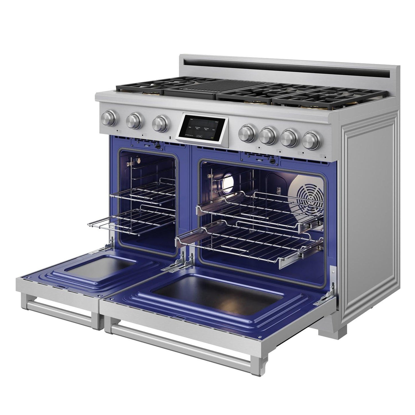 Thor Kitchen XRD48E 48 Inch X Series Professional Freestanding Dual Fuel Range
