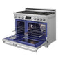 Thor Kitchen XRD48ELP 48 Inch X Series Professional Freestanding Dual Fuel Range Liquid Propane