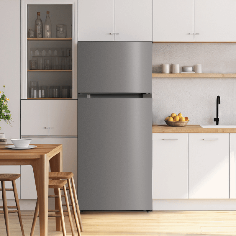 Element Appliance ERT16CGDS Element 16.0 Cu. Ft. Top Freezer Refrigerator - Stainless Steel, Energy Star