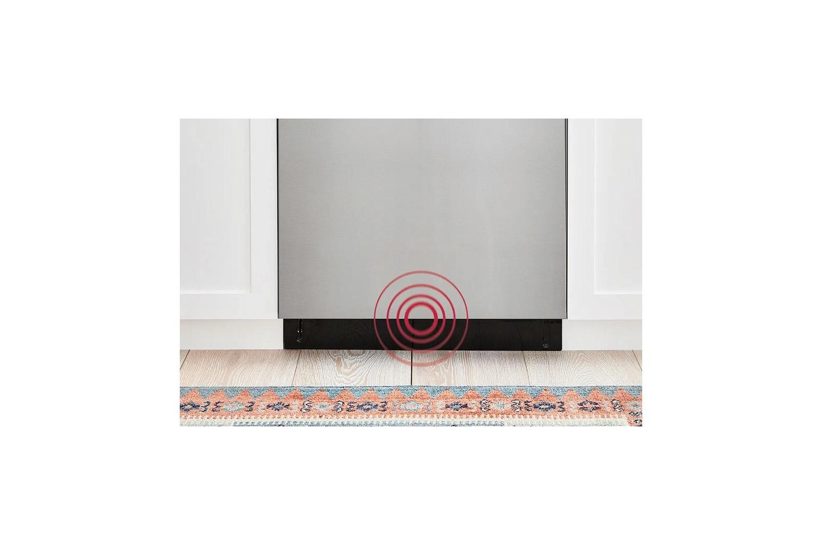 Lg LDNPH654S Smart Top Control Flushfit Design Dishwasher With 1-Hour Wash & Dry, Quadwash® Pro, Truesteam® And Dynamic Heat Dry™