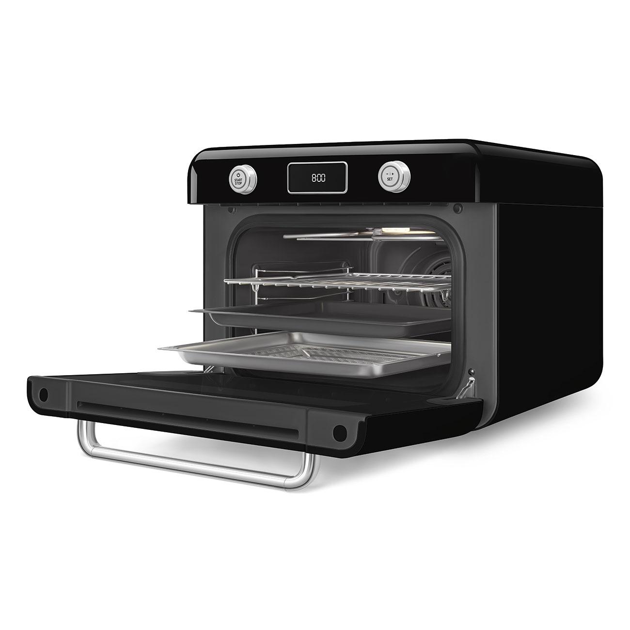 Smeg COF01BLUS Countertop Combi Oven Black Cof01Blus