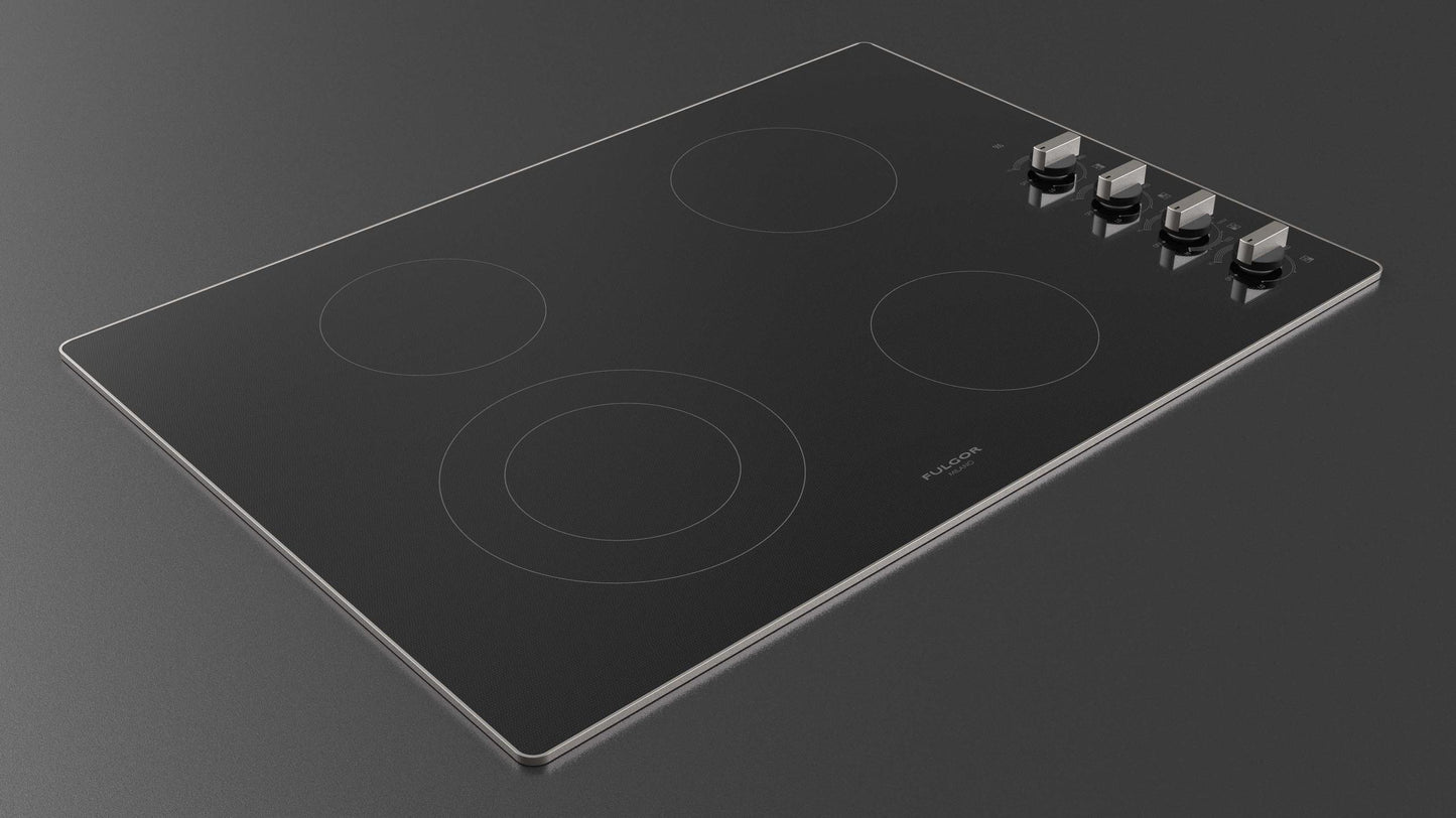 Fulgor Milano F3RK30S2 30" Radiant Cooktop With Knobs